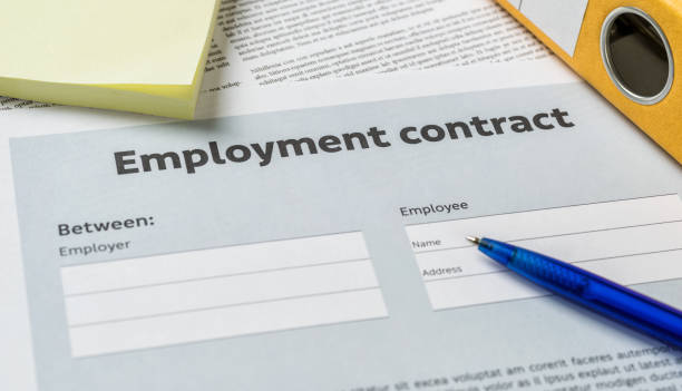 istock An Employment agreement with a pen on a desk 1072054646