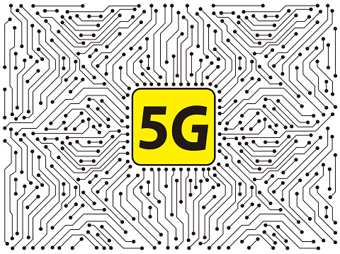 5G 5th generation mobile network wireless Systems.  Wireless Technologies and Mobile Networks