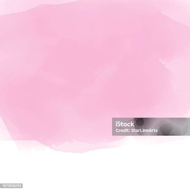 Pink Soft Effect Soft Pink Watercolor Effect Background Stock Illustration - Download ...