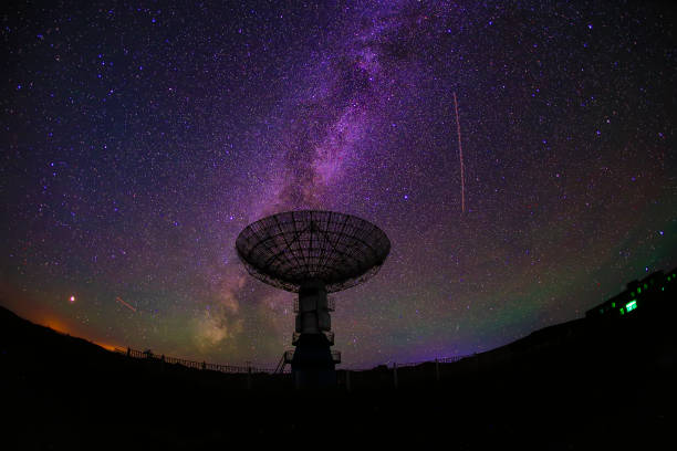 istock Radio telescopes and the Milky Way 1072060316