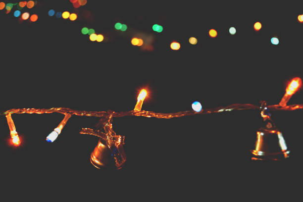 istock Christmas decoration. Christmas lights. Bokeh effect. 1072062796