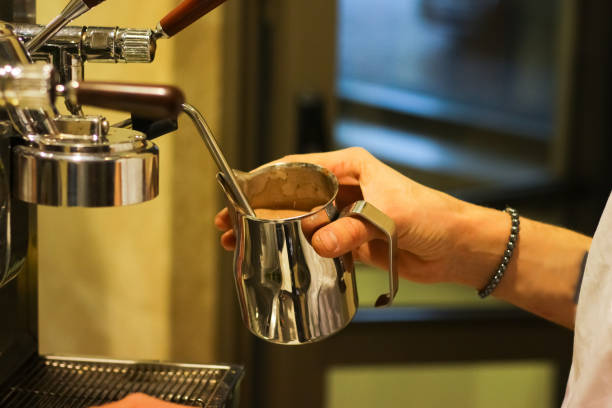 istock The process of making cocoa in a special apparatus. 1072065938