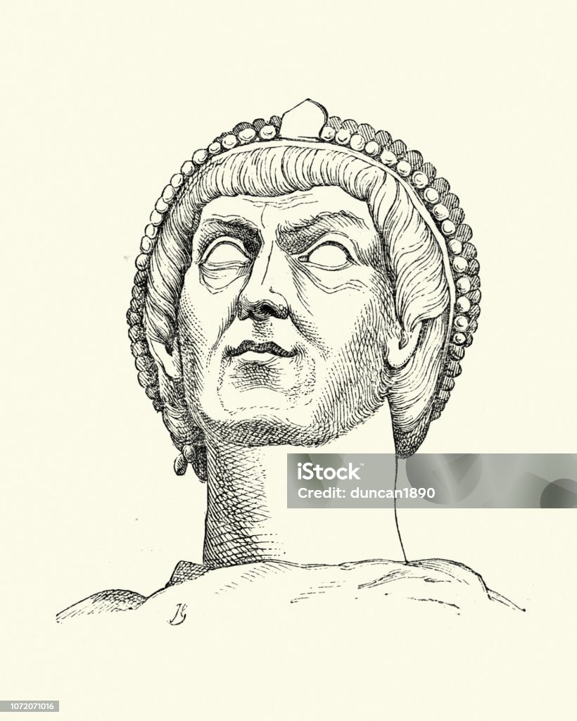 Theoderic Theoderic The Great King Of The Ostrogoths Stock Illustration ...