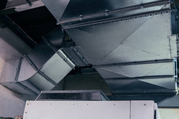 istock duct, ductwork, ventilation, air conditioning, industrial, modern, metallic 1072073734