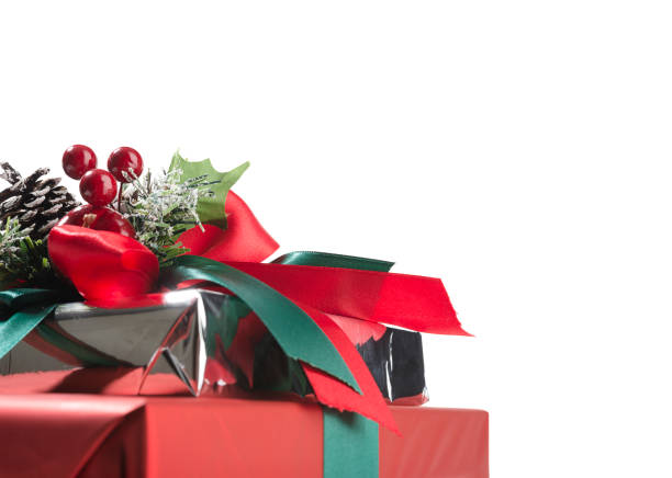 Gift boxes with copy space for your text.