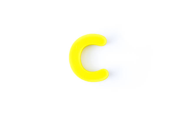 istock C letters in English on a white background. 1072088064