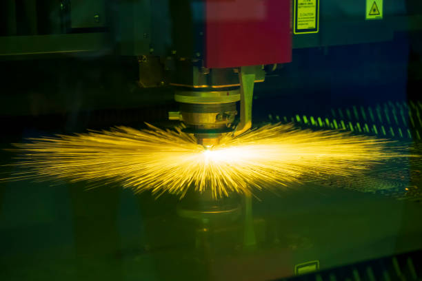 istock The CNC fiber laser cutting machine . 1072092094