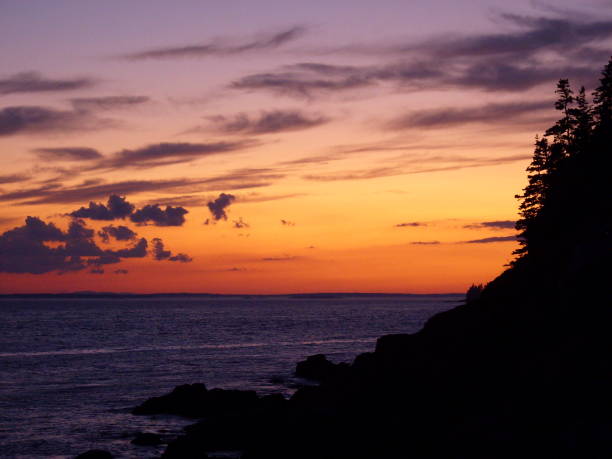 istock Sunset on the sea in Maine 1072129468