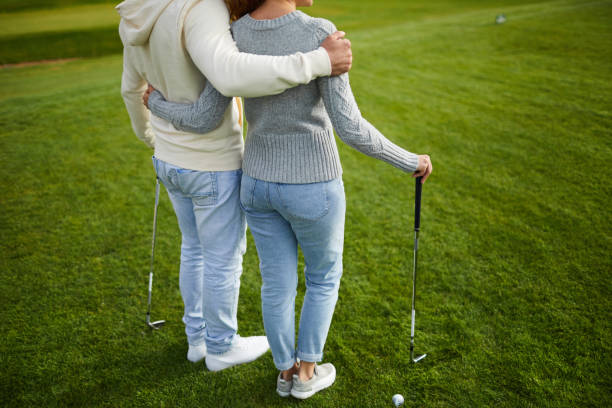 Casual golf players