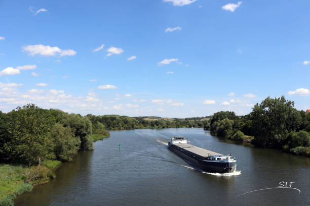 istock The barge passes over the Moselle. 1072166992