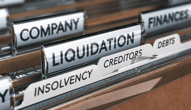 Company Insolvency And Liquidation stock photo