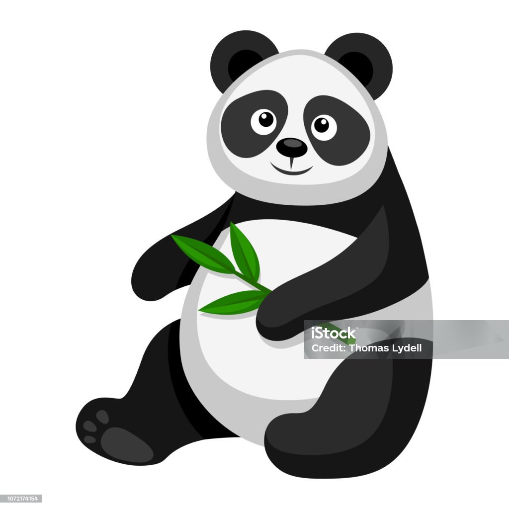 Một Con Gấu Trúc Hoạt Hình Hình minh họa Sẵn có - Tải xuống Hình ...