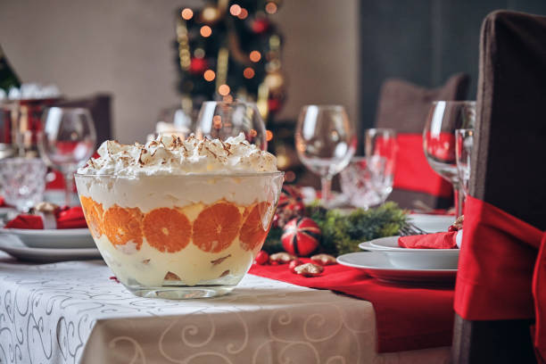 istock Christmas Eggnog Orange Trifle 1072175986