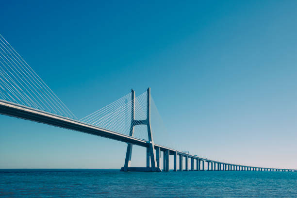 istock vasco da gama bridge, lisbon, portugal 1072176650