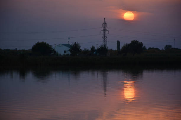 istock Reflection of the Sun at the Sunset 1072182678