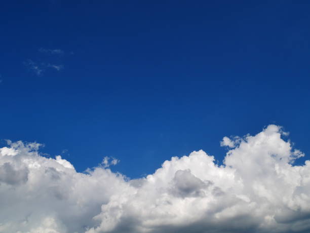 istock The blue sky and white clouds 1072186118