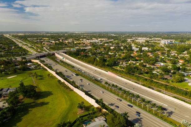 Aerial photo of Kendall Miami Florida USA Aerial photo of Kendall Miami Florida USA kendall stock pictures, royalty-free photos & images