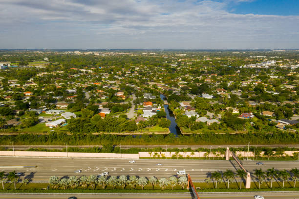 Aerial photo of Kendall Miami Florida USA Aerial photo of Kendall Miami Florida USA kendall stock pictures, royalty-free photos & images