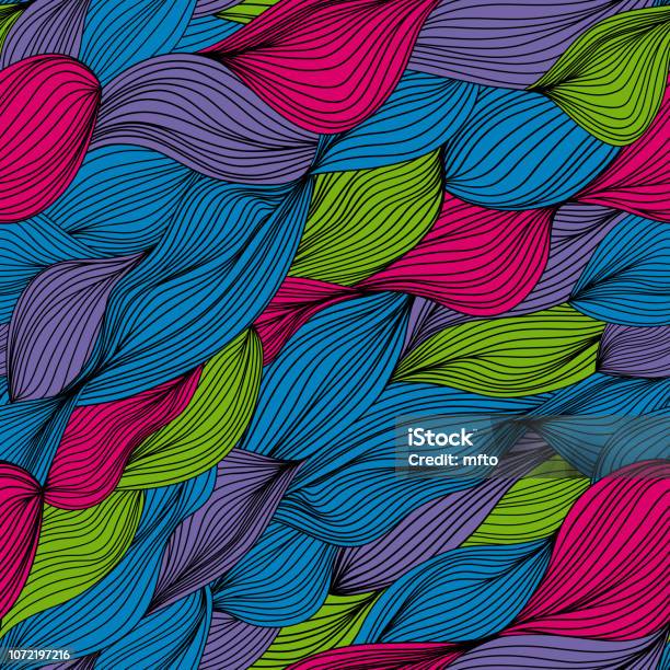 P Multi Pattern Background Seamless Multi Colored Hand Drawn Pattern Stock Illustration - Download ...