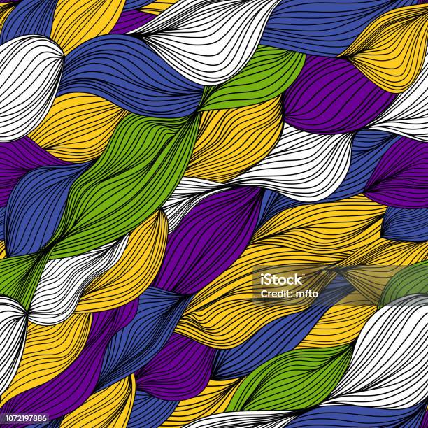 P Multi Pattern Background Seamless Multi Colored Hand Drawn Pattern Stock Illustration - Download ...