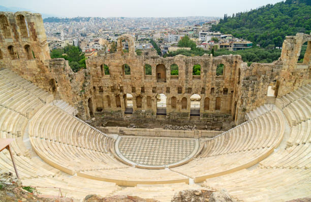 istock Odeon of Herodes Atticus or Herodeon in Athens. 1072199934