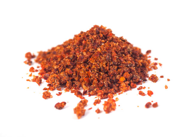 istock traditional Georgian salt mixed with Powdered red peppers isolated on white background 1072200246