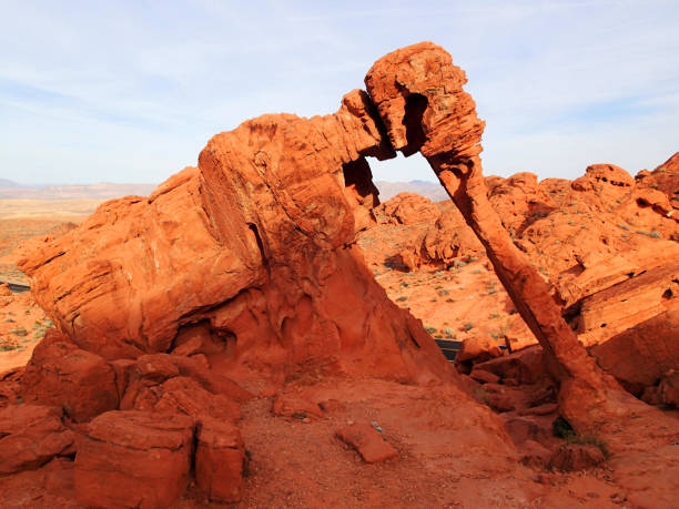 istock red fire canyon elephant rock - USA 1072201290