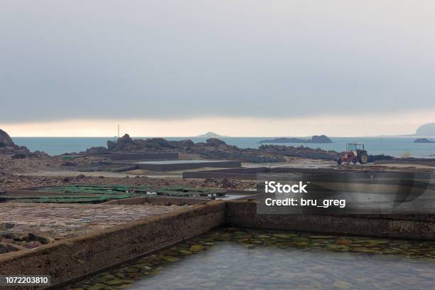 Landscape Of Brittany Stock Photo - Download Image Now - Aerial View, Architecture, Atlantic Ocean