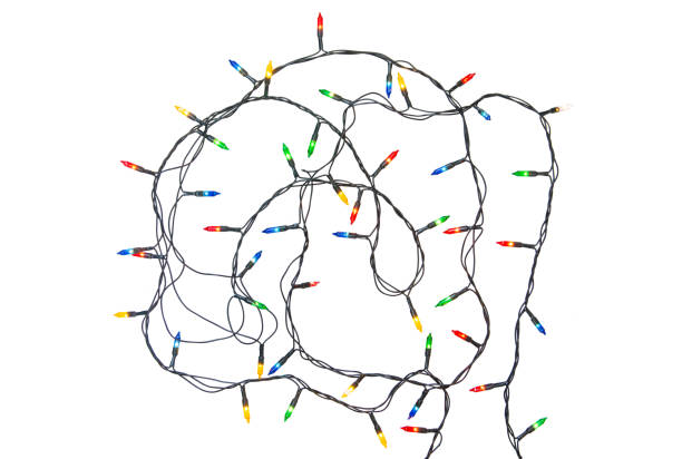 istock String of christmas lights isolated on white background With clipping path 1072205392