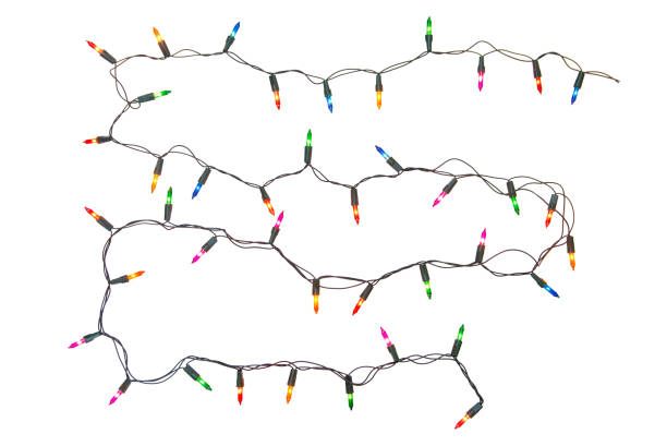 istock String of christmas lights isolated on white background With clipping path 1072205414