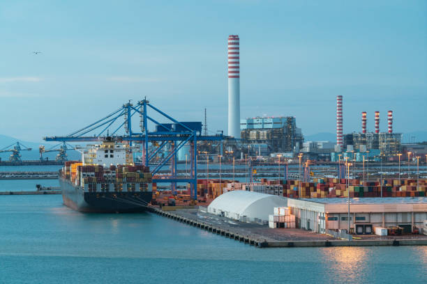 istock Coal-fired power plant in Civitavecchia, Italy 1072223944