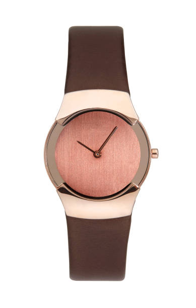 istock Gold wrist watch isolated with clipping path 1072244620