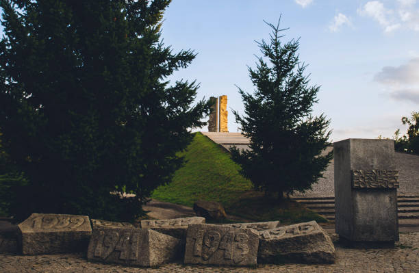 istock Monument to Polish soldiers in Wroclaw 1072249264