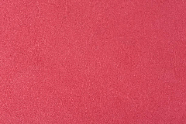 texture rosa e rosso colore pelle primo piano posizione orizzontale. - frame pattern design leather foto e immagini stock