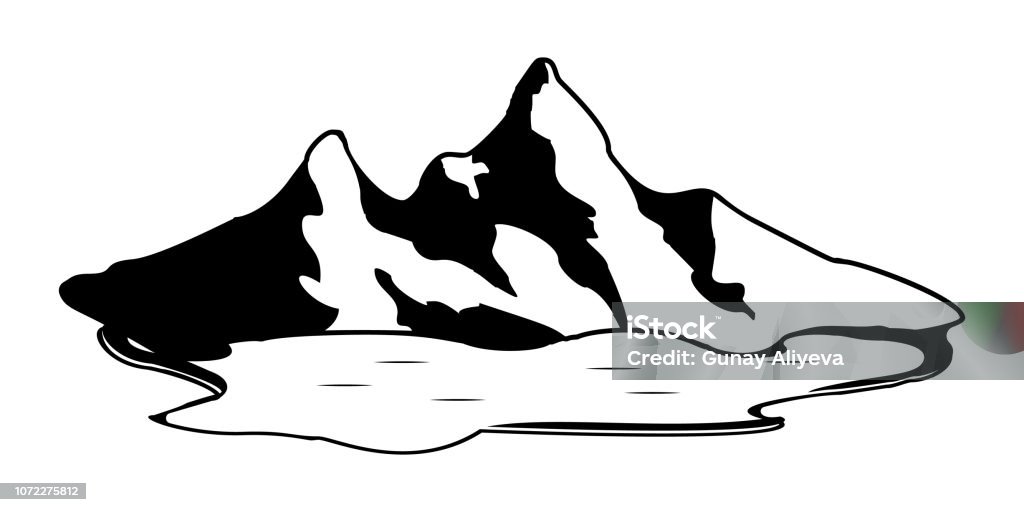 Mount Vector Design Mount Logo Design Vector Stock Illustration - Download Image Now ...