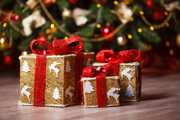 istock Christmas gifts under the tree. 1072290892
