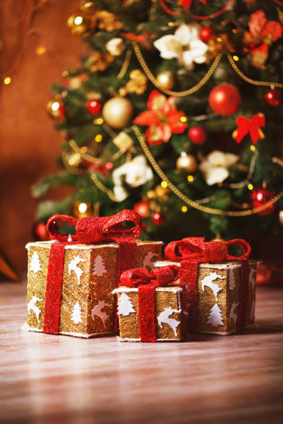 istock Christmas gifts under the tree. 1072290896