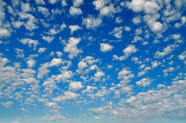 istock White clouds on the background of the blue sky 1072291268