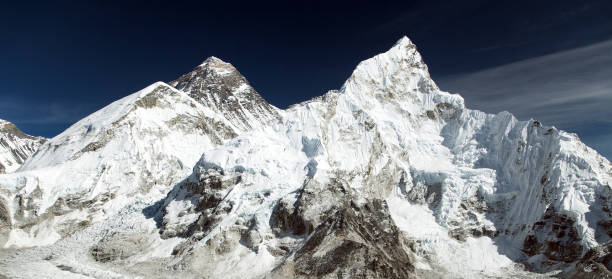 istock Mount Everest and Nuptse Nepalese himalayas mountains 1072297782