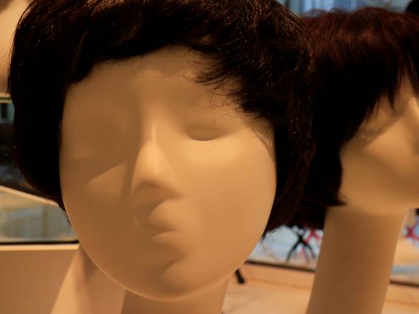 istock Asian Female Mannequin Heads 1072309126
