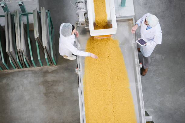 Food Factory Background