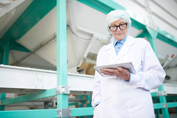 istock Senior Woman Managing Production 1072311132