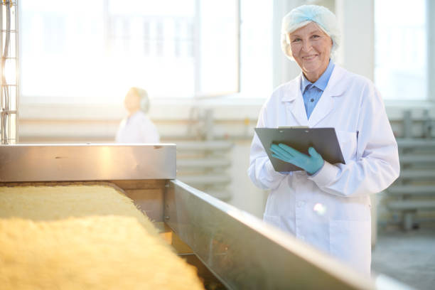 istock Senior Factory Worker in Sunlight 1072311214