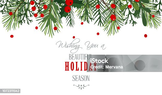 istock Christmas Background - Illustration 1072311542