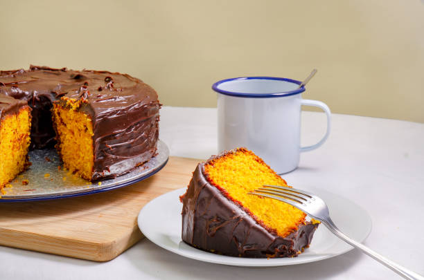 istock Vegan cake with chocolate glaze 1072313558