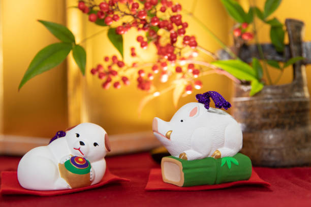 istock Japanese New Year decoration 1072313700