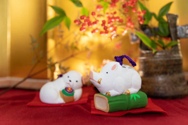 istock Japanese New Year decoration 1072315252