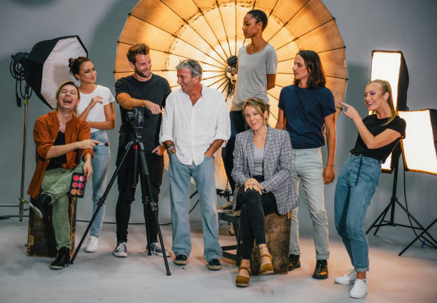 istock Portrait of a shoot production team 1072321154
