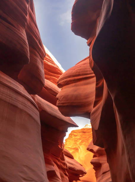 istock Man face sandstone in lower antelope, Arizona 1072329354