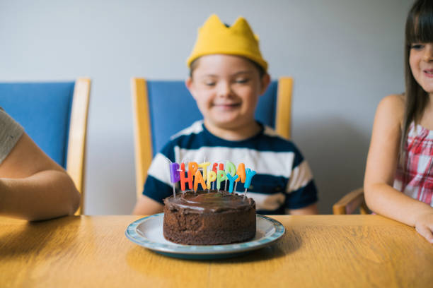 istock Cute boy celebrating his birthday 1072331534